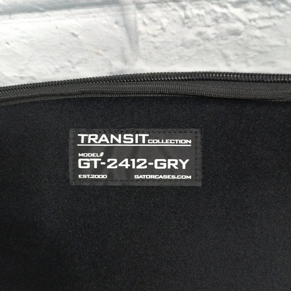 Gator GT-2412-GRY Gray Transit Series Accessory Padded Gig Bag 24